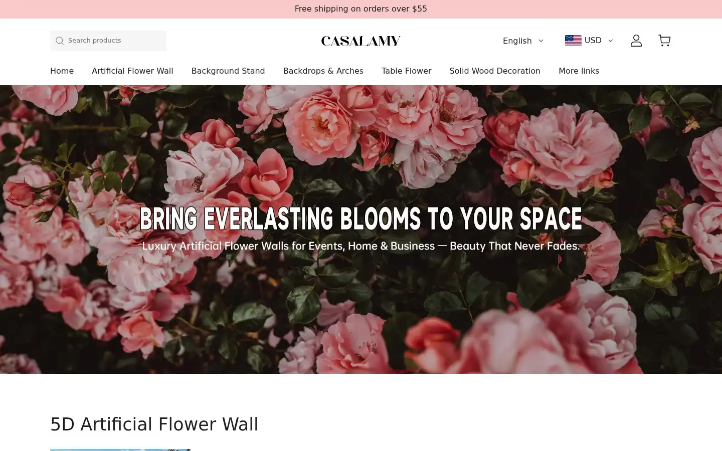 Screenshot of casalamy.com