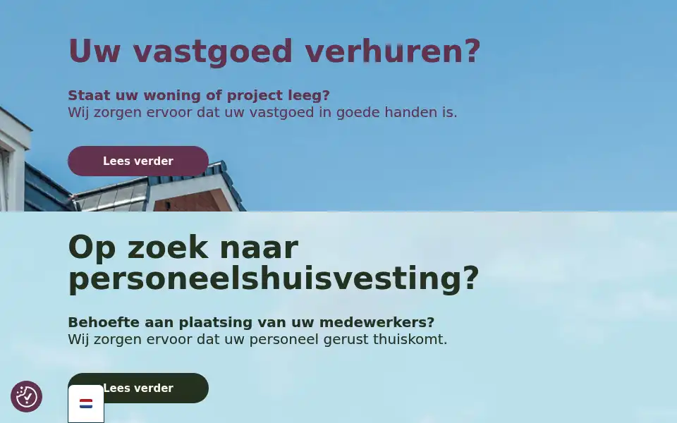 Screenshot of casalda.nl