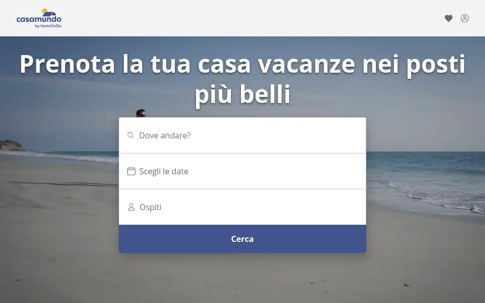 Screenshot of casamundo.it