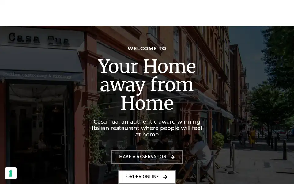 Screenshot of casatualondon.com