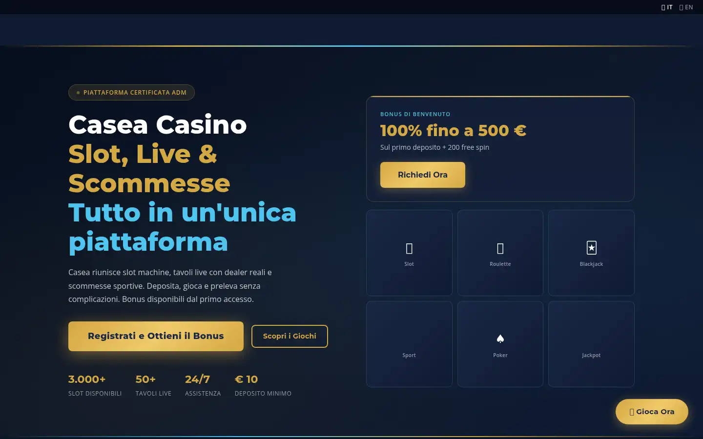 Screenshot of casea.digital