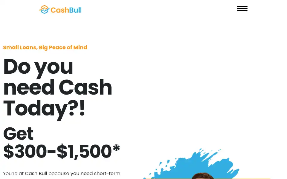 Screenshot of cashbull.ca