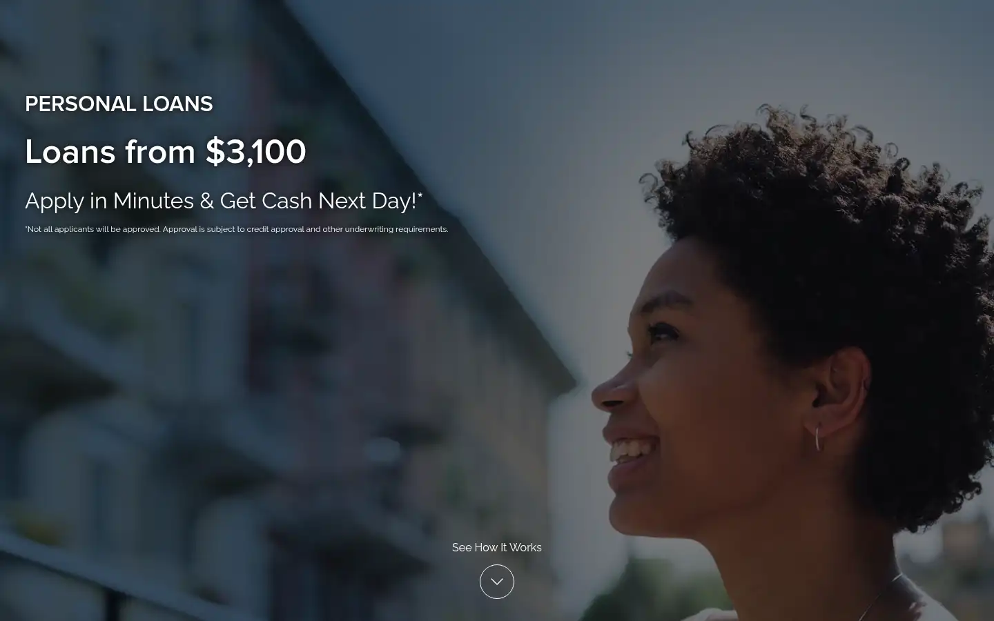 Screenshot of cashcall.com