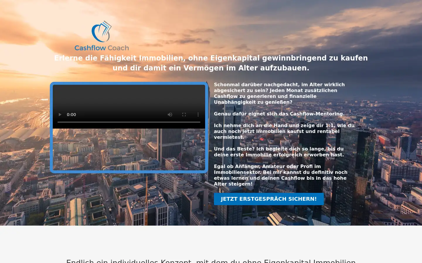 Screenshot of cashflow-coach.de