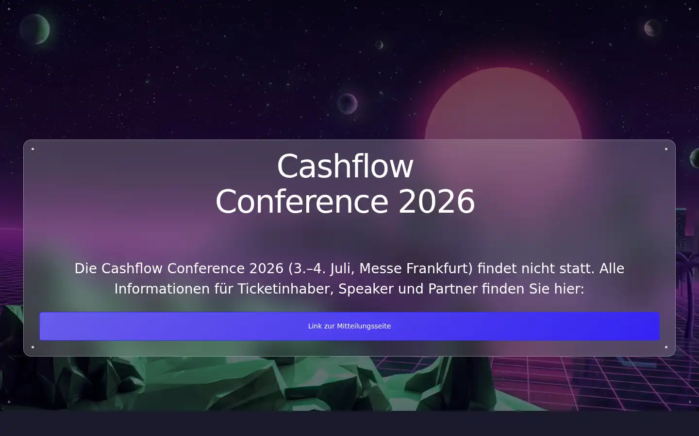 Screenshot of cashflow-conference.de