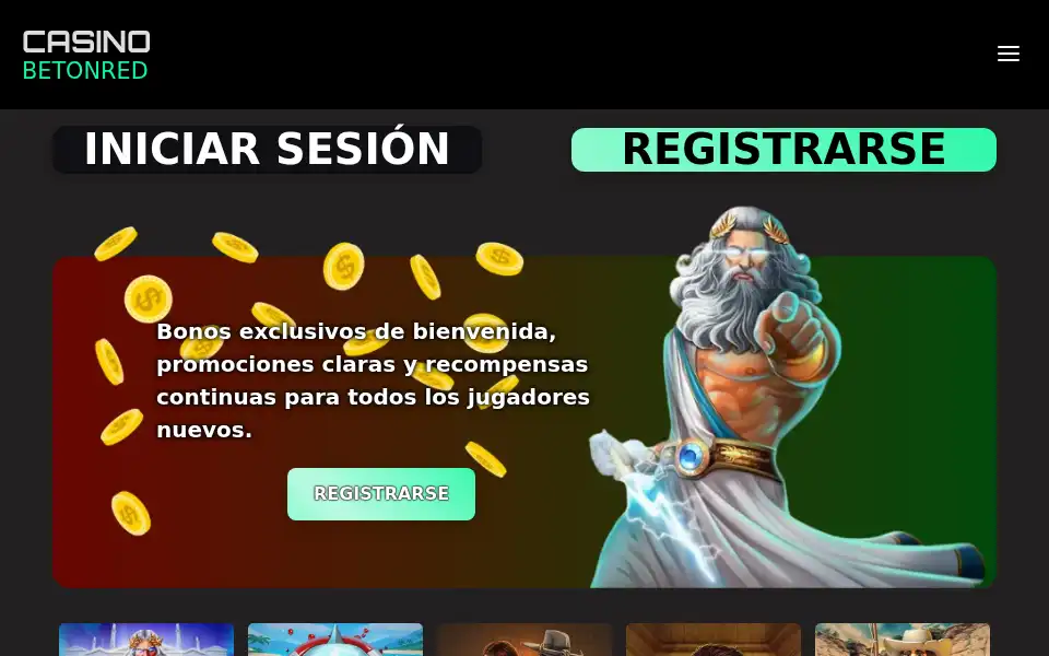 Screenshot of casino-betonreds.com