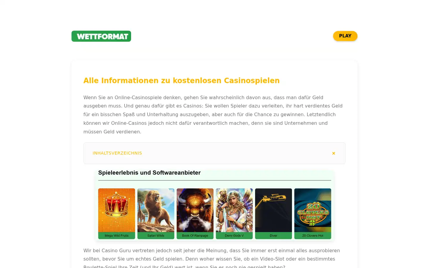 Screenshot of casino-online-kostenlos.com.de
