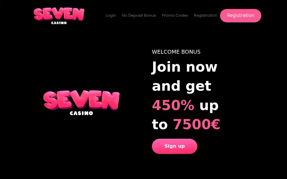Screenshot of casino-sevencasino.com