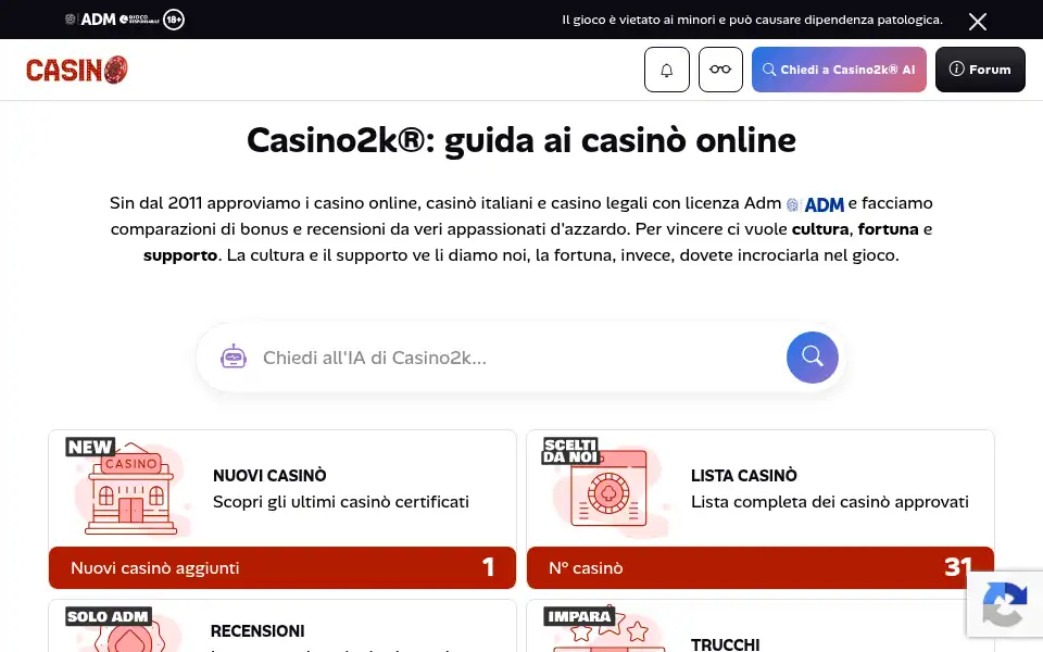 Screenshot of casino2k.com