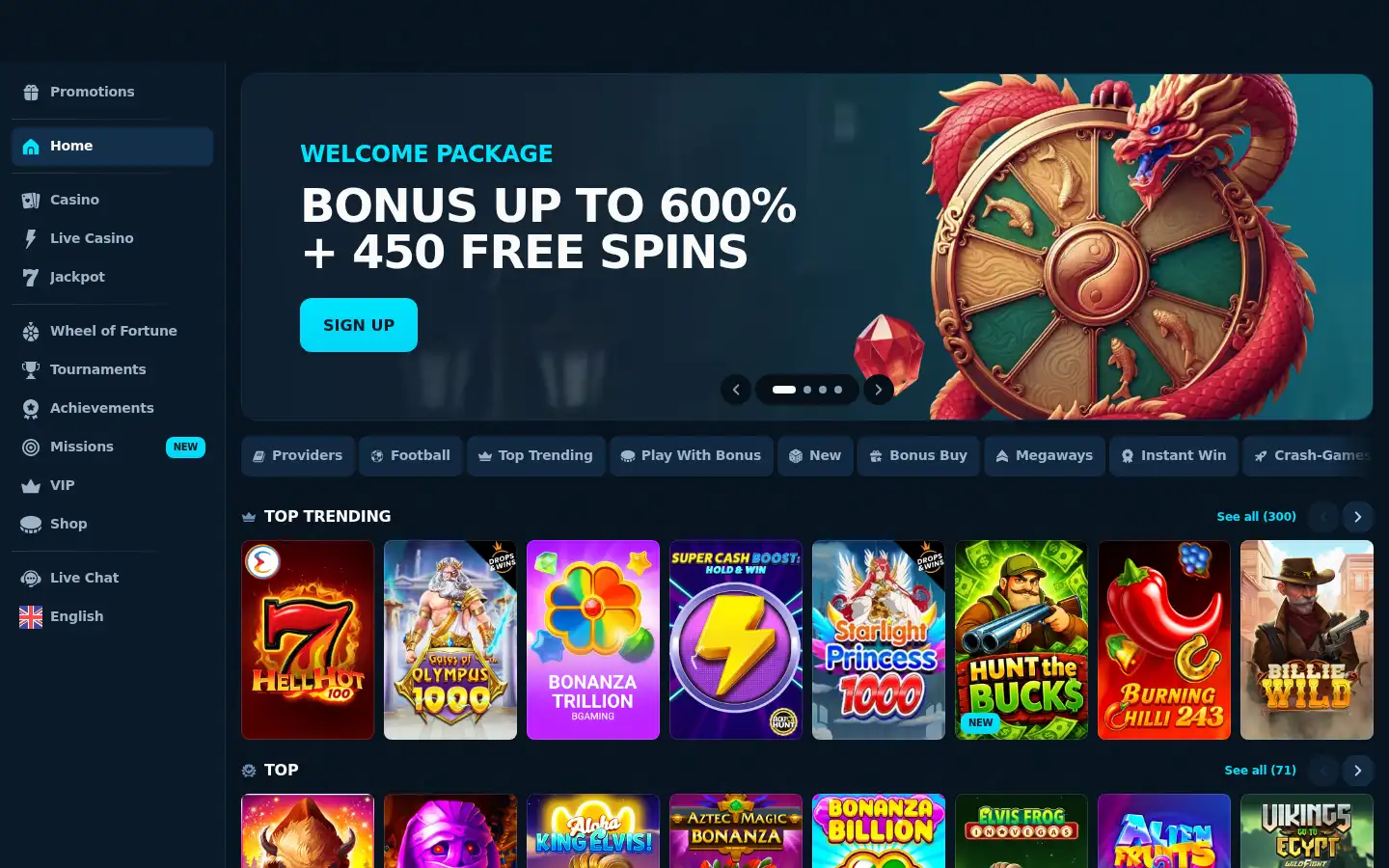 Screenshot of casinobello.com