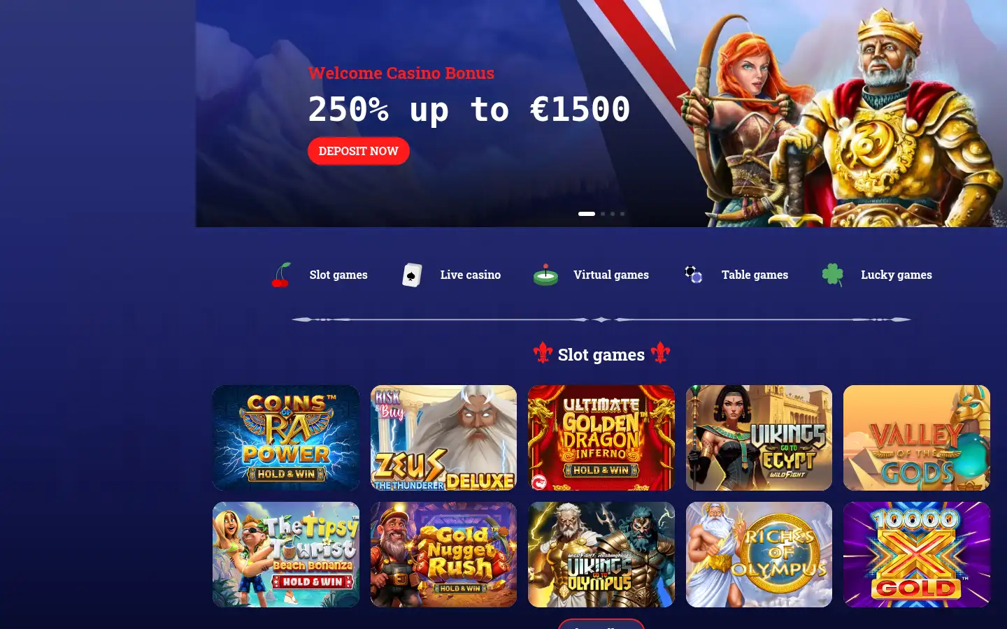 Screenshot of casinocharles.co