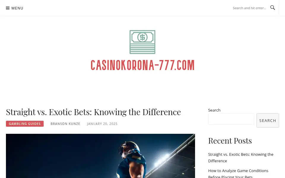 Screenshot of casinodeals.co.za