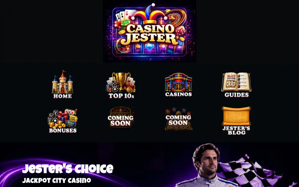 Screenshot of casinojester.co.uk