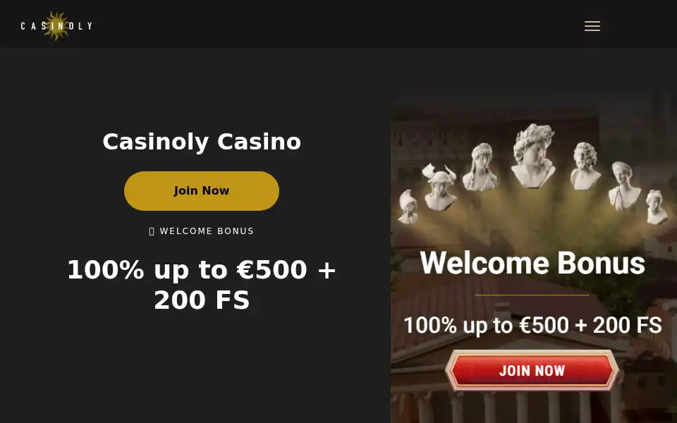 Screenshot of casinoly.ie