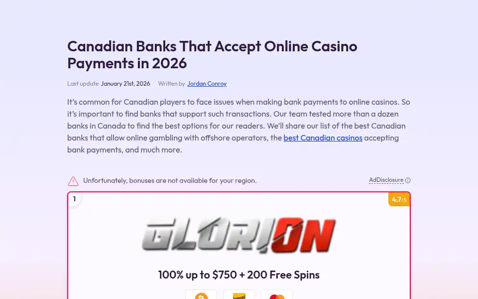 Screenshot of casinoofthekings.ca