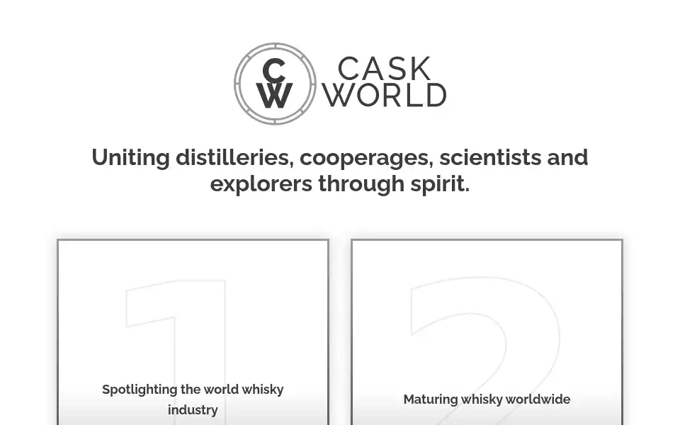 Screenshot of caskworld.com