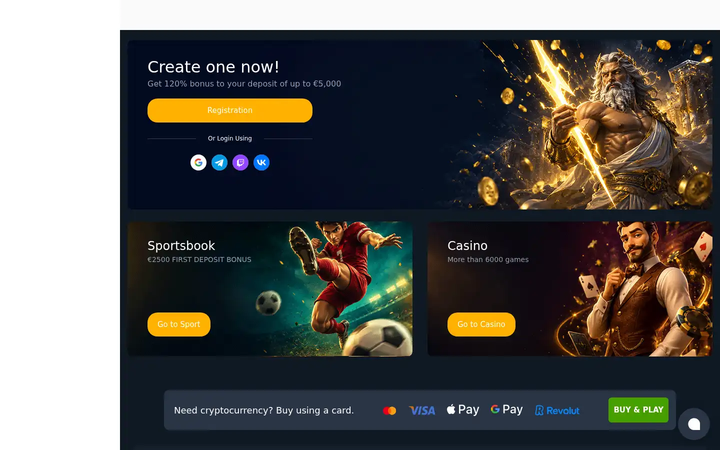 Screenshot of casobet.com