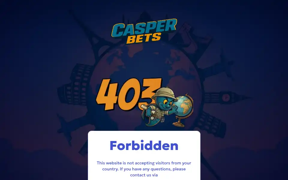 Screenshot of casperbets.io