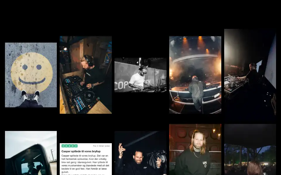 Screenshot of casperchristensen.dk