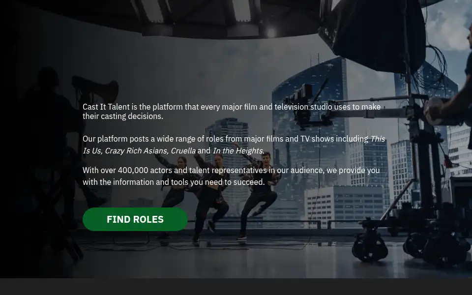 Screenshot of castittalent.com