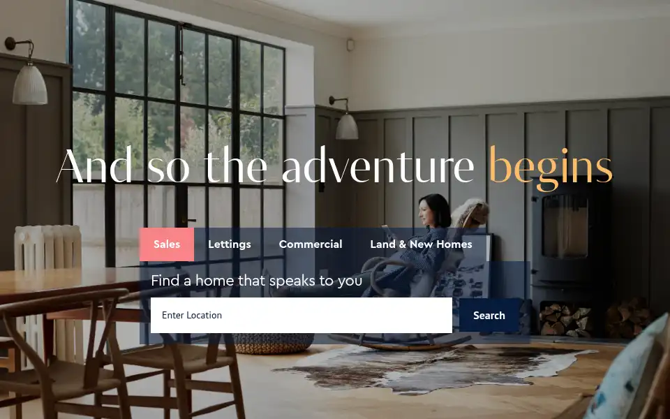 Screenshot of castlesestateagents.co.uk