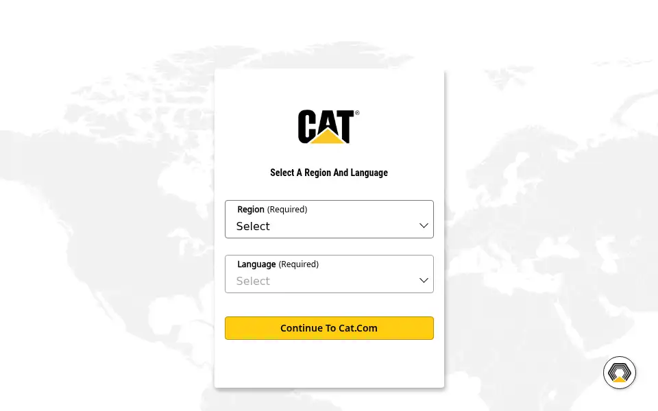 Screenshot of cat.com