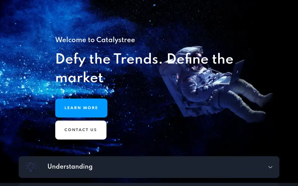 Screenshot of catalystree.com