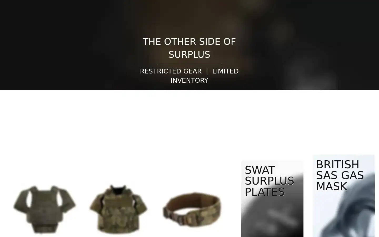 Screenshot of catalystsurplus.com
