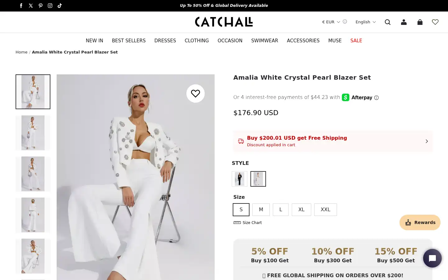 Screenshot of catchallstore.com