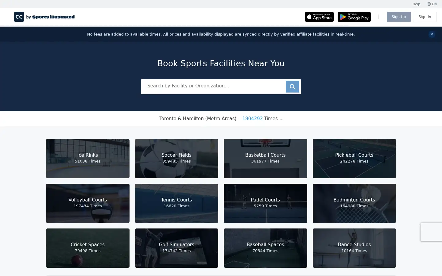 Screenshot of catchcorner.com