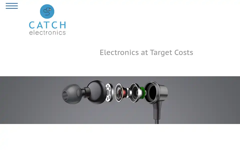 Screenshot of catchelectronics.com