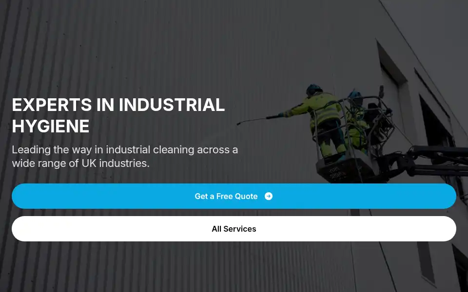 Screenshot of catercleansolutions.co.uk