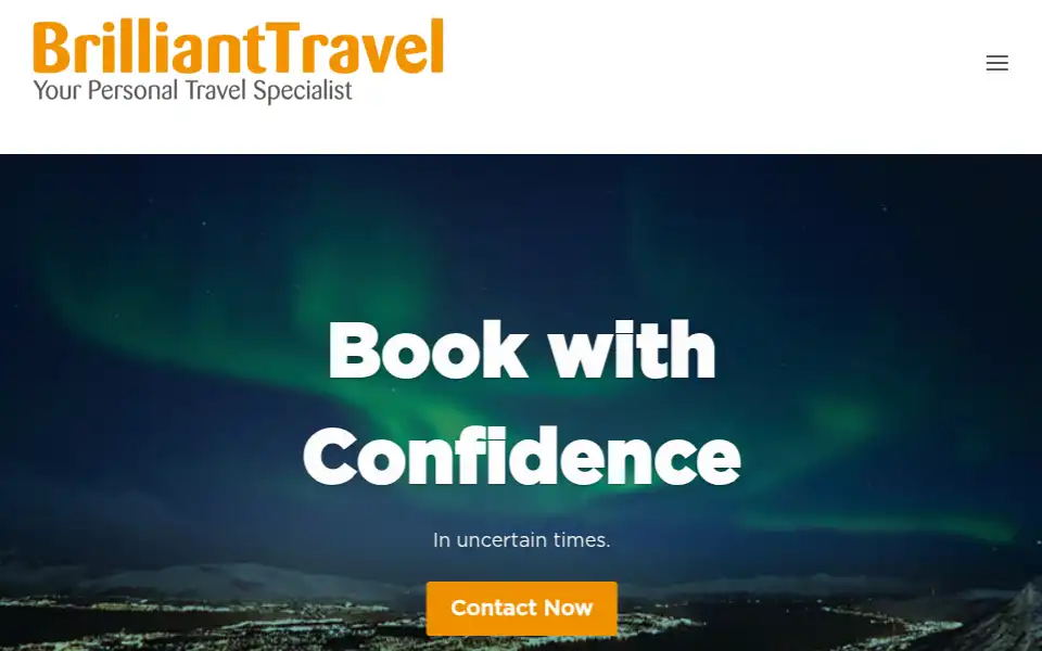 Screenshot of catherineblackburntravel.co.uk