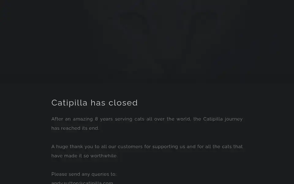 Screenshot of catipilla.com