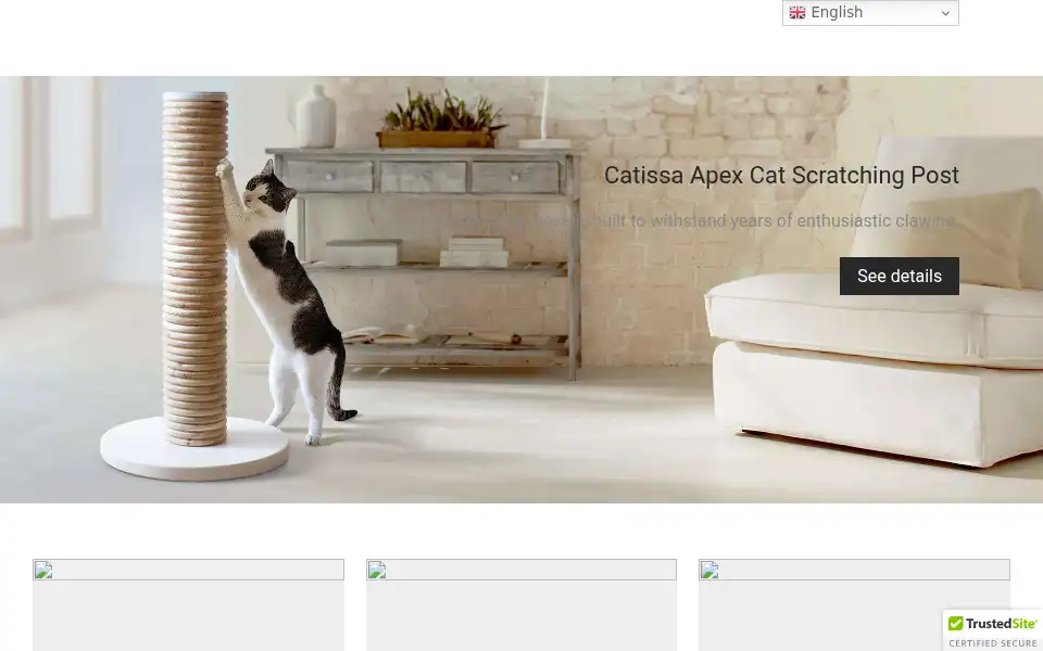 Screenshot of catissa.com