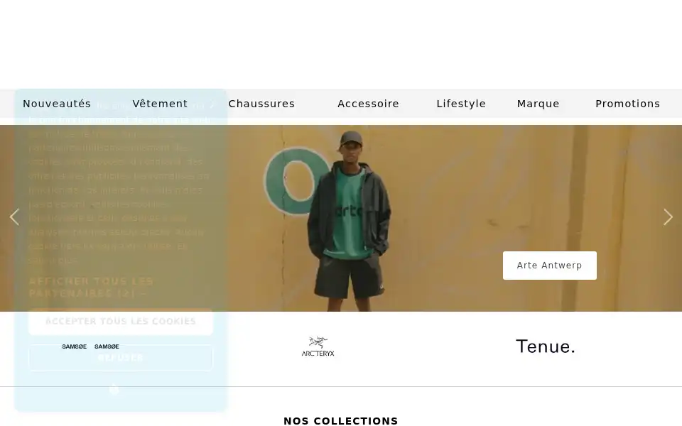 Screenshot of causeways.fr