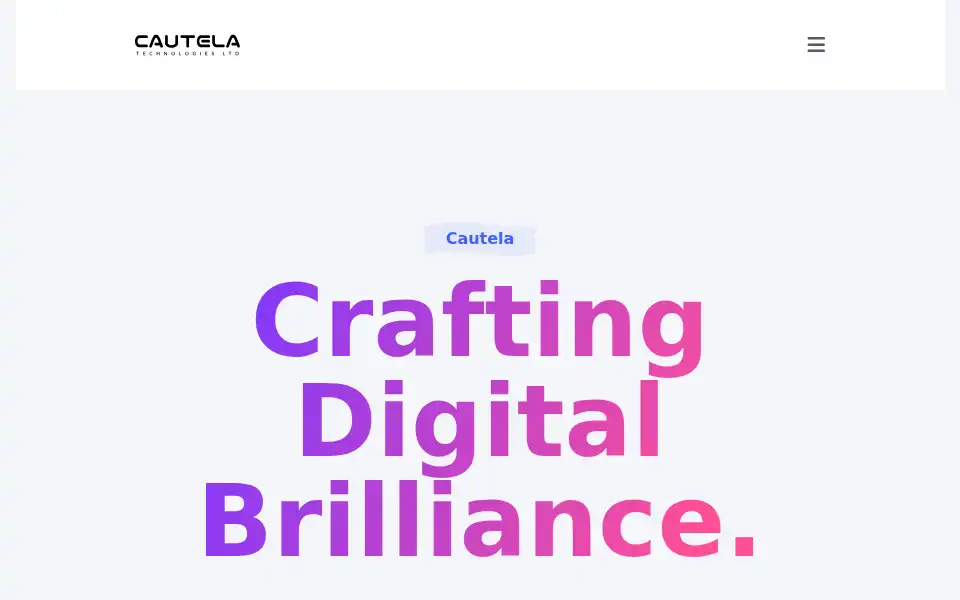 Screenshot of cautela.africa