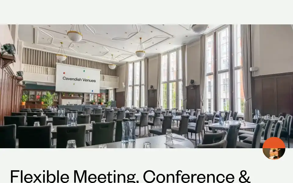 Screenshot of cavendishvenues.co.uk