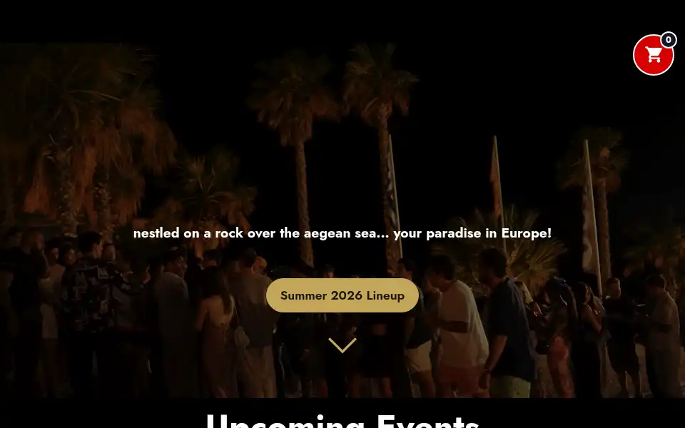 Screenshot of cavoparadiso.gr