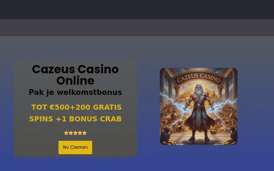 Screenshot of cazeus.info