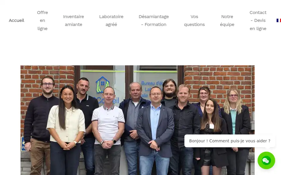 Screenshot of cbconseil.be