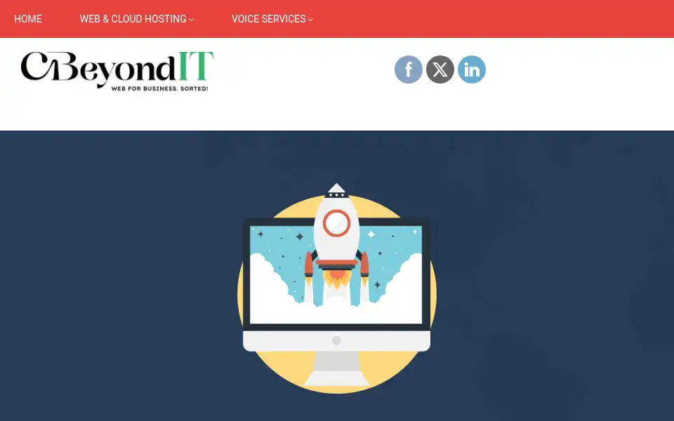 Screenshot of cbeyond.co.uk