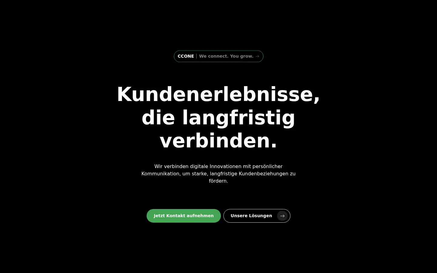 Screenshot of ccone.de