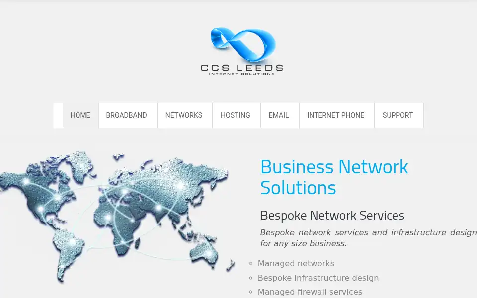 Screenshot of ccsleeds.co.uk