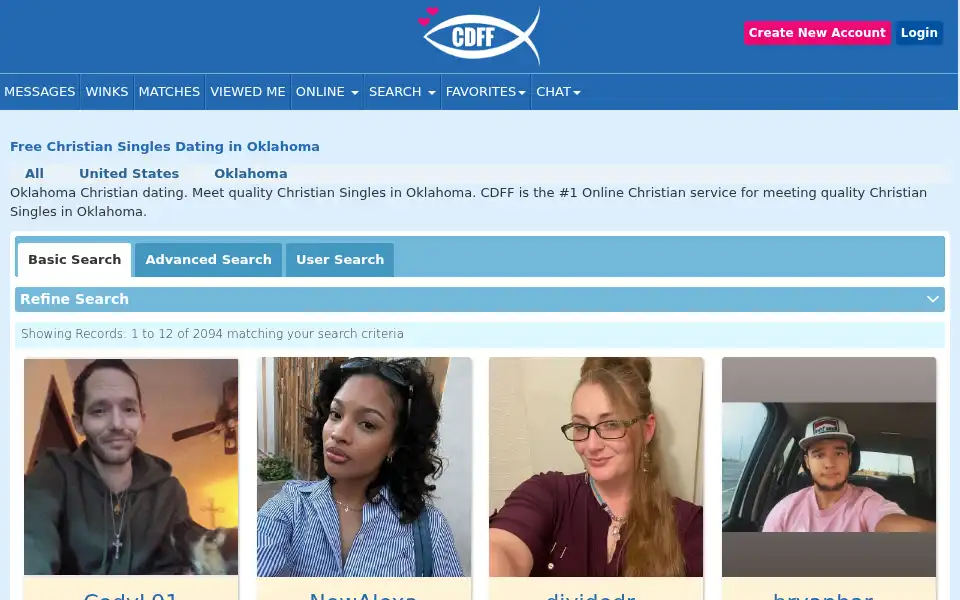 Screenshot of cdff.com
