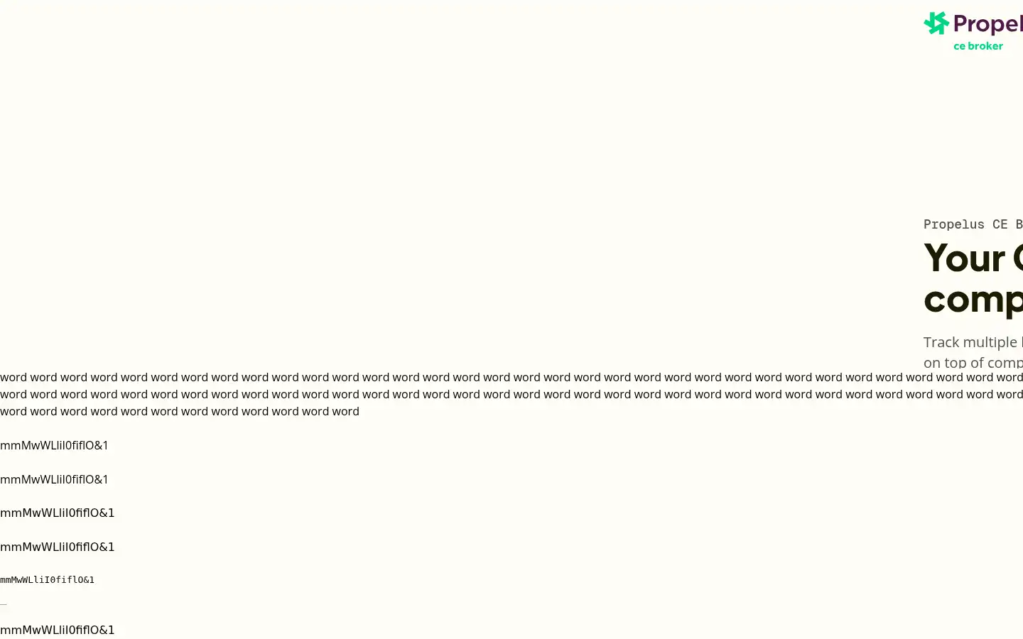 Screenshot of cebroker.com