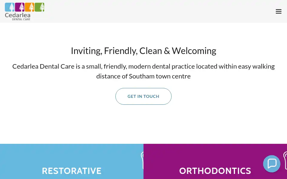 Screenshot of cedarlea.co.uk
