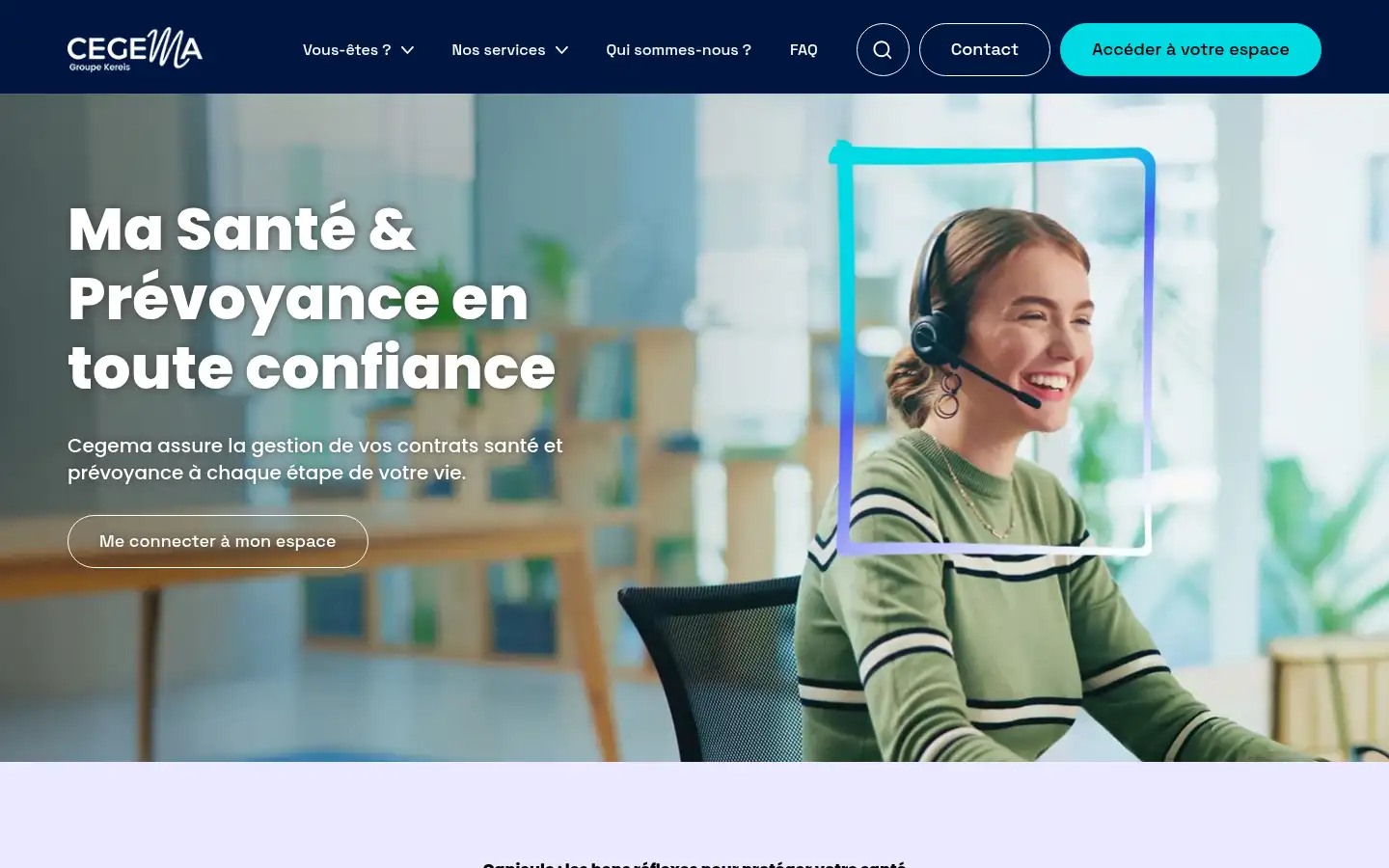 Screenshot of cegema.com