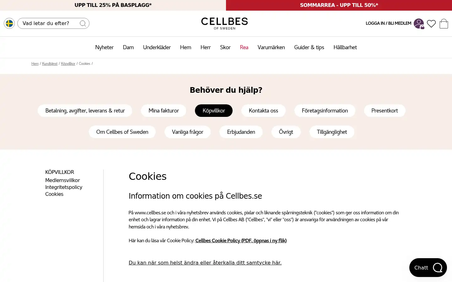Screenshot of cellbes.se