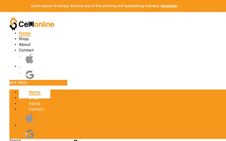 Screenshot of cellonline.com.au